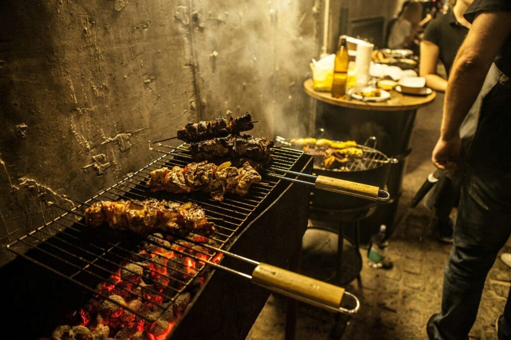 A rather basic street food kitchen, Unsplash