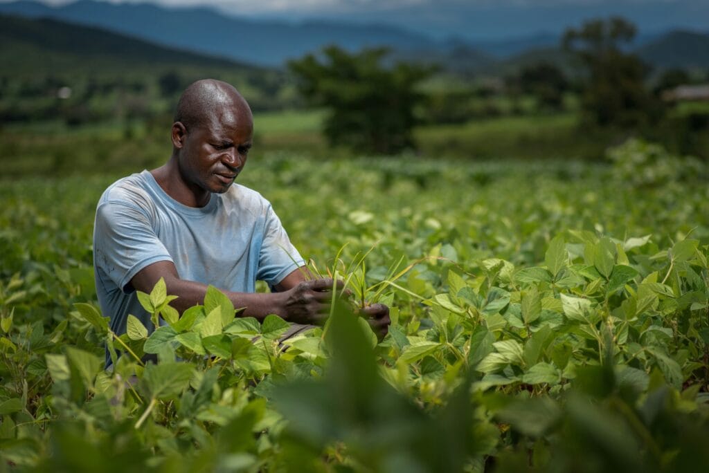 Soya bønner farmer, Unsplash, Afrikansk gastronomi