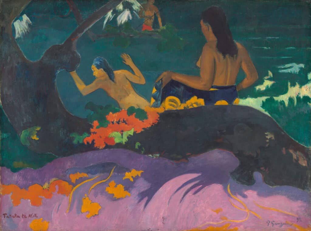 Paul Gauguin - Fatata te Miti (By the Sea) 