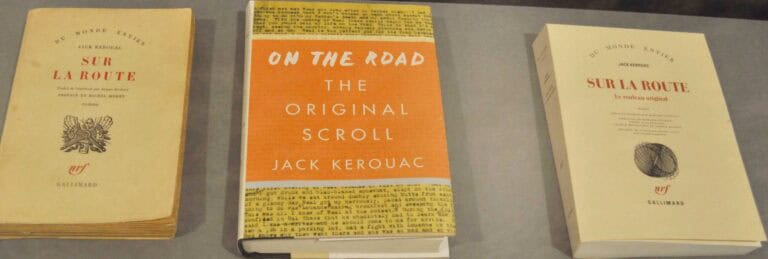On the road, World famous travel book by Jack Kerouac