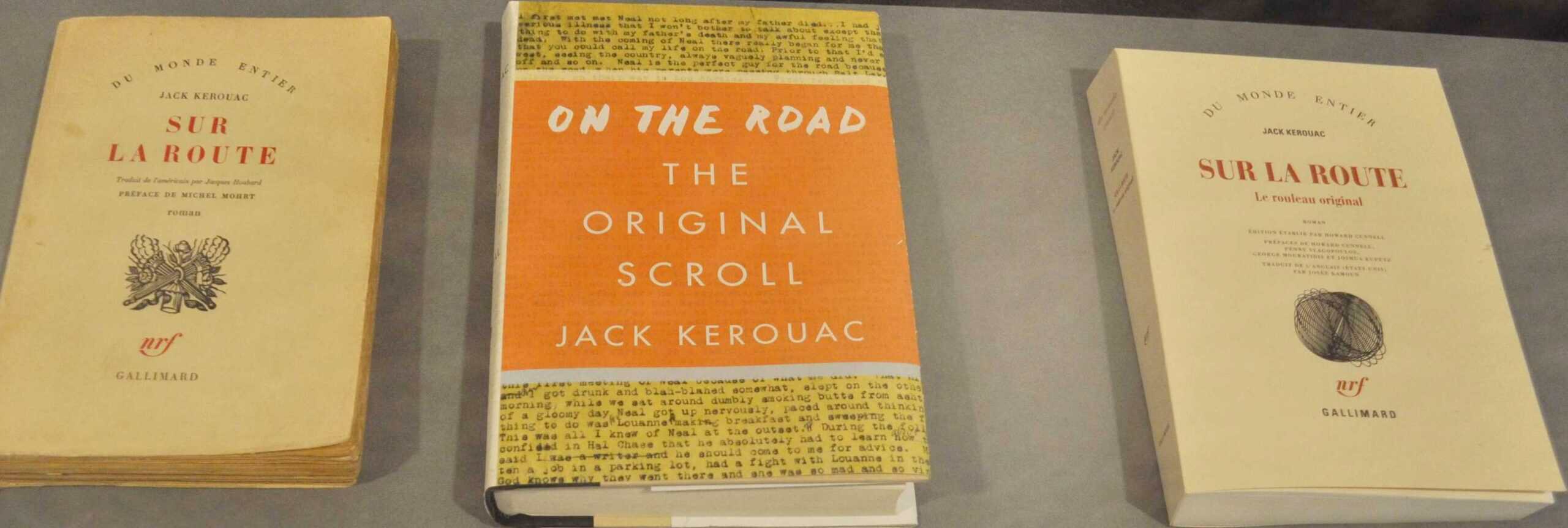 On the road, World famous travel book by Jack Kerouac